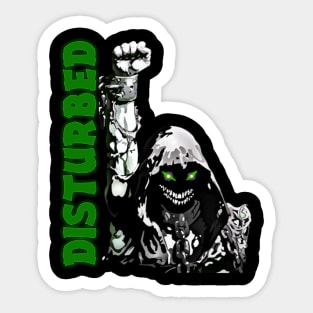 disturbed Sticker